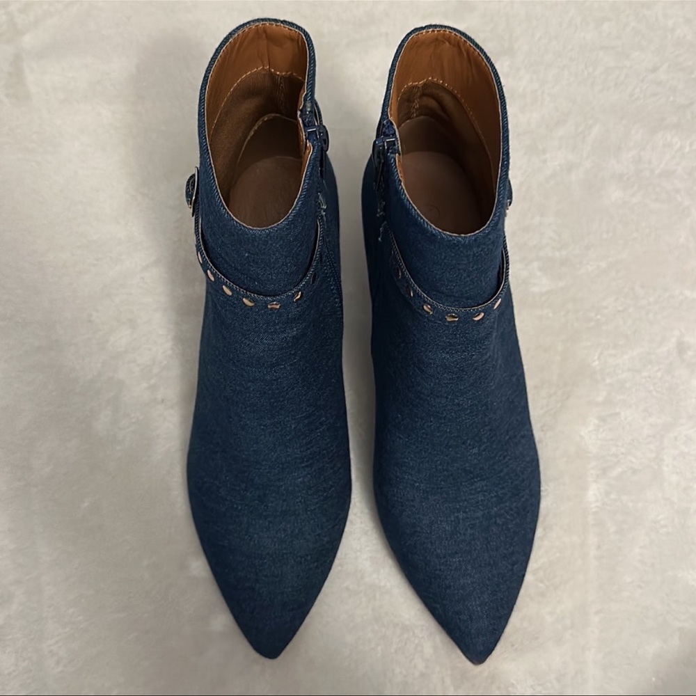 Denim Booties - image 2
